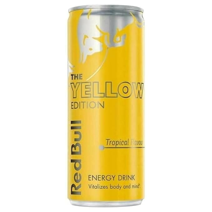Red bull yellow edition Energy Drink - 250ml Red bull yellow edition Energy Drink - 250ml